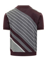 Casablanca Short-Sleeve Polo with Geometric Pattern - Casablanca | Lidia Shopping