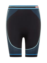 Casablanca Biker Shorts con Dettagli Azzurri - Abbigliamento Donna | Lidia Shopping