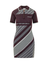 Casablanca Abito Polo Corto a Righe Bicolore - Abbigliamento Donna | Lidia Shopping