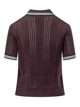 Casablanca Polo in Maglia con Dettagli a Righe - Abbigliamento Donna | Lidia Shopping