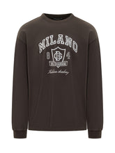 Dolce & Gabbana Long-Sleeve Logo T-Shirt - Collezione Happy Birthday | Lidia Shopping