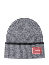 Drôle De Monsieur Beanie in Lana Grigio Mélange - Accessori Uomo | Lidia Shopping
