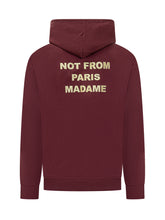 Drole de Monsieur Hoodie Bordeaux Not From Paris - Abbigliamento Uomo | Lidia Shopping