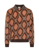Drole De Monsieur Polo a Maniche Lunghe con Stampa Geometrica - Abbigliamento Uomo | Lidia Shopping