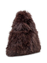 MSGM faux fur brown bag - Collezione Happy Birthday | Lidia Shopping