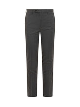 Pantaloni Incotex Grigi in Lana Vergine - Abbigliamento Uomo | Lidia Shopping