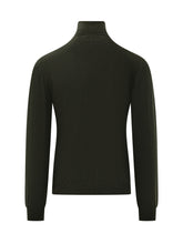 Slowear Green Lightweight Wool Turtleneck Sweater - Collezione Happy Birthday | Lidia Shopping