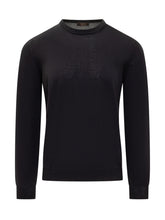 Slowear Black Merino Wool Long Sleeve Sweater - Collezione Happy Birthday | Lidia Shopping