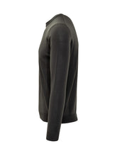 Slowear Grey Technical Wool Long Sleeve Sweater - Collezione Happy Birthday | Lidia Shopping