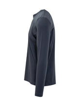 Slowear Blue Cotton Long Sleeve Sweater - Collezione Happy Birthday | Lidia Shopping