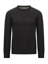 Slowear Black Lightweight Wool Long Sleeve Sweater - Collezione Happy Birthday | Lidia Shopping