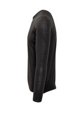Slowear Black Lightweight Wool Long Sleeve Sweater - Collezione Happy Birthday | Lidia Shopping