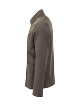 Giacca Incotex Marrone in Lana con Tasche Frontali - Abbigliamento Uomo | Lidia Shopping