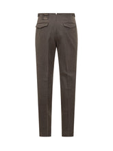 Pantaloni Incotex Marroni con Pinces - Abbigliamento Uomo | Lidia Shopping