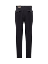 Pantaloni Incotex Neri con Pinces - Abbigliamento Uomo | Lidia Shopping