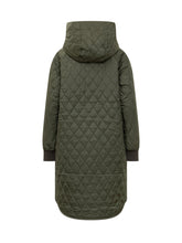 Barbour Piumino Trapuntato Verde con Cappuccio - Abbigliamento Donna | Lidia Shopping