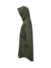 Barbour Piumino Trapuntato Verde con Cappuccio - Abbigliamento Donna | Lidia Shopping