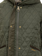 Barbour Piumino Trapuntato Verde con Cappuccio - Abbigliamento Donna | Lidia Shopping