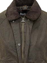 Barbour Giacca Cerata Verde con Colletto in Velluto - Abbigliamento Donna | Lidia Shopping