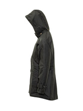 Barbour Parka Nero Cerato con Cappuccio - Abbigliamento Donna | Lidia Shopping