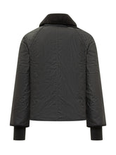 Barbour Giacca Nera Cerata con Tasche - Abbigliamento Donna | Lidia Shopping