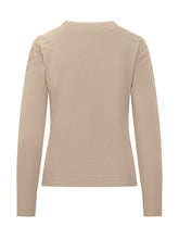 Exterior Maglia Beige con Ricami in Pizzo - Abbigliamento Donna | Lidia Shopping