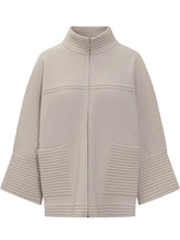 Exterior Giacca in Maglia con Zip e Dettagli Trapuntati - Abbigliamento Donna | Lidia Shopping