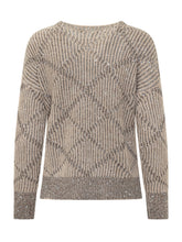 Exterior Maglia con Filato Lurex e Motivo Geometrico - Abbigliamento Donna | Lidia Shopping