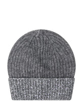 Exterior Beanie in Lana Grigia con Paillettes - Accessori Donna | Lidia Shopping
