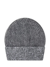 Exterior Beanie in Lana Grigia con Paillettes - Accessori Donna | Lidia Shopping