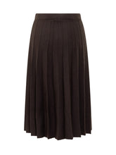 Exterior Merino Wool Pleated Skirt - Collezione Happy Birthday | Lidia Shopping