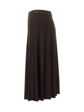 Exterior Merino Wool Pleated Skirt - Collezione Happy Birthday | Lidia Shopping