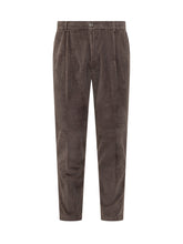 Pantaloni Cruna in Velluto Marrone - Abbigliamento Uomo | Lidia Shopping