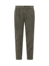 Pantaloni Cruna in Velluto Verde - Abbigliamento Uomo | Lidia Shopping