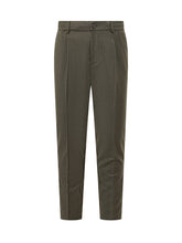 Pantaloni Cruna Verde con Vita Elasticizzata - Abbigliamento Uomo | Lidia Shopping
