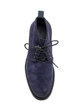 Duca Nero Blue Suede Desert Boots - Collezione Happy Birthday | Lidia Shopping