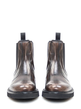 Duca Nero Brown Leather Chelsea Boots - Collezione Happy Birthday | Lidia Shopping