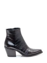 Black Leather Ankle Boots Ducanero - Collezione Happy Birthday | Lidia Shopping