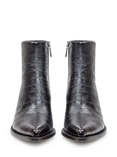 Black Leather Ankle Boots Ducanero - Collezione Happy Birthday | Lidia Shopping