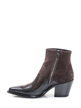 Duca Nero Stivaletti Texani in Camoscio e Pelle - Collezione Happy Birthday | Lidia Shopping