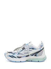 Off-White Sneakers Odsy-1000 in Mesh Bianco e Azzurro - Collezione Happy Birthday | Lidia Shopping