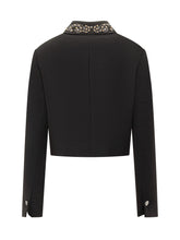 Versace Cropped Studded Women s Jacket - Collezione Happy Birthday | Lidia Shopping