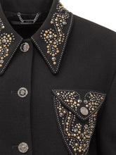 Versace Cropped Studded Women s Jacket - Collezione Happy Birthday | Lidia Shopping