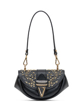 Versace Jeans Couture Black Shoulder Bag with Studs - Collezione Happy Birthday | Lidia Shopping