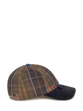 Barbour x Paul Smith Checked Cap with Corduroy Visor - Barbour x Paul Smith | Lidia Shopping
