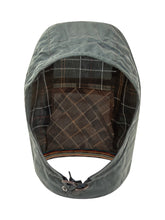 Barbour x Paul Smith Green Waxed Check Hood - Barbour x Paul Smith | Lidia Shopping