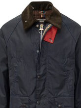 Barbour x Paul Smith Blue Waxed Jacket with Corduroy Collar - Barbour x Paul Smith | Lidia Shopping