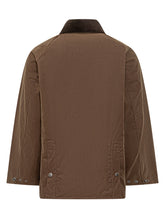 Barbour x Paul Smith Brown Waxed Jacket with Corduroy Collar - Barbour x Paul Smith | Lidia Shopping