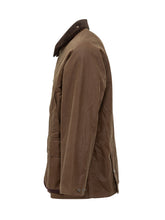 Barbour x Paul Smith Brown Waxed Jacket with Corduroy Collar - Barbour x Paul Smith | Lidia Shopping