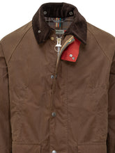 Barbour x Paul Smith Brown Waxed Jacket with Corduroy Collar - Barbour x Paul Smith | Lidia Shopping